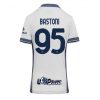 Inter Milan Alessandro Bastoni #95 Away Football Club Jersey Women 2024-25