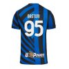 Inter Milan Alessandro Bastoni #95 Cheap Men's Home Stadium Shirt 2024-25 Short Sleeve