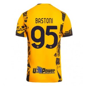Inter Milan Alessandro Bastoni #95 Cheap Men's Third Stadium Shirt 2024-25 Short Sleeve