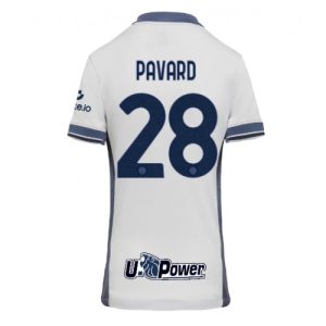 Inter Milan Benjamin Pavard #28 Away Football Club Jersey Women 2024-25