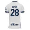 Inter Milan Benjamin Pavard #28 Cheap Men's Away Stadium Shirt 2024-25 Short Sleeve