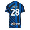 Inter Milan Benjamin Pavard #28 Cheap Men's Home Stadium Shirt 2024-25 Short Sleeve