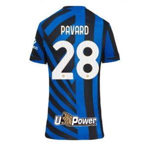 Inter Milan Benjamin Pavard #28 Home Football Club Jersey Women 2024-25