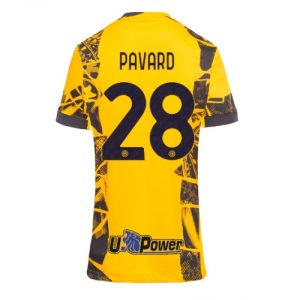 Inter Milan Benjamin Pavard #28 Third Football Club Jersey Women 2024-25