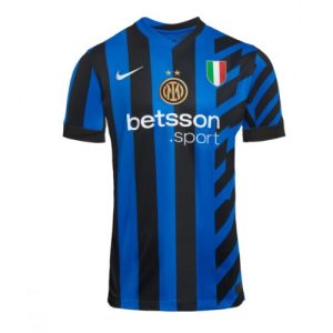 Inter Milan Cheap Men's Home Stadium Shirt 2024-25 Short Sleeve