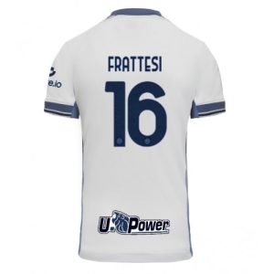 Inter Milan Davide Frattesi #16 Cheap Men's Away Stadium Shirt 2024-25 Short Sleeve