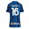 Inter Milan Davide Frattesi #16 Home Football Club Jersey Women 2024-25