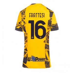 Inter Milan Davide Frattesi #16 Third Football Club Jersey Women 2024-25