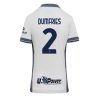 Inter Milan Denzel Dumfries #2 Away Football Club Jersey Women 2024-25
