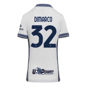 Inter Milan Federico Dimarco #32 Away Football Club Jersey Women 2024-25