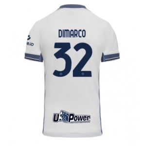 Inter Milan Federico Dimarco #32 Cheap Men's Away Stadium Shirt 2024-25 Short Sleeve