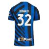 Inter Milan Federico Dimarco #32 Cheap Men's Home Stadium Shirt 2024-25 Short Sleeve