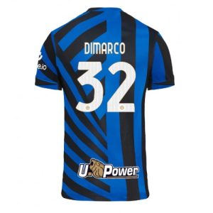 Inter Milan Federico Dimarco #32 Cheap Men's Home Stadium Shirt 2024-25 Short Sleeve