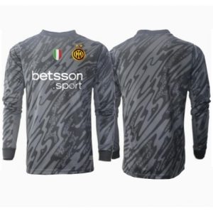 Inter Milan Goalkeeper Cheap Men's Third Stadium Shirt 2024-25 Long Sleeve