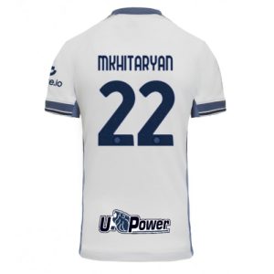 Inter Milan Henrikh Mkhitaryan #22 Cheap Men's Away Stadium Shirt 2024-25 Short Sleeve
