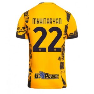 Inter Milan Henrikh Mkhitaryan #22 Cheap Men's Third Stadium Shirt 2024-25 Short Sleeve