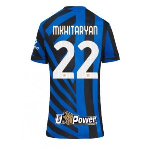 Inter Milan Henrikh Mkhitaryan #22 Home Football Club Jersey Women 2024-25