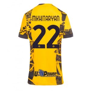 Inter Milan Henrikh Mkhitaryan #22 Third Football Club Jersey Women 2024-25