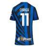 Inter Milan Joaquin Correa #11 Home Football Club Jersey Women 2024-25