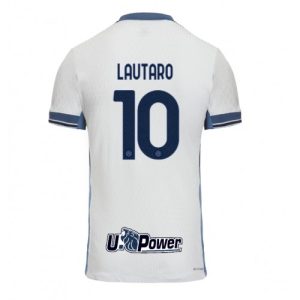 Inter Milan Lautaro Martinez #10 Cheap Men's Away Stadium Shirt 2024-25 Short Sleeve