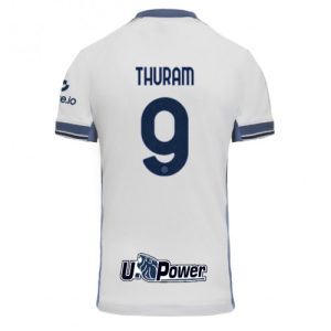 Inter Milan Marcus Thuram #9 Cheap Men's Away Stadium Shirt 2024-25 Short Sleeve