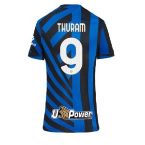 Inter Milan Marcus Thuram #9 Home Football Club Jersey Women 2024-25