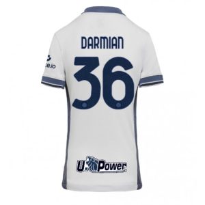 Inter Milan Matteo Darmian #36 Away Football Club Jersey Women 2024-25