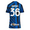 Inter Milan Matteo Darmian #36 Home Football Club Jersey Women 2024-25
