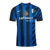 Inter Milan Nicolo Barella #23 Cheap Men's Home Stadium Shirt 2024-25 Short Sleeve