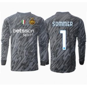Inter Milan Yann Sommer #1 Goalkeeper Cheap Men's Third Stadium Shirt 2024-25 Long Sleeve