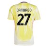 Juventus Andrea Cambiaso #27 Cheap Away Football Shirt 2024-25 Short Sleeve