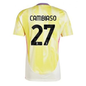 Juventus Andrea Cambiaso #27 Cheap Away Football Shirt 2024-25 Short Sleeve