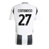 Juventus Andrea Cambiaso #27 Cheap Home Football Shirt 2024-25 Short Sleeve