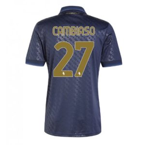 Juventus Andrea Cambiaso #27 Cheap Third Football Shirt 2024-25 Short Sleeve