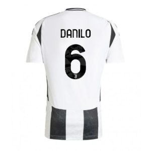 Juventus Danilo Luiz #6 Cheap Home Football Shirt 2024-25 Short Sleeve
