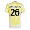 Juventus Douglas Luiz #26 Cheap Away Football Shirt 2024-25 Short Sleeve