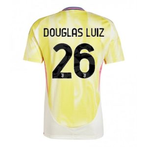 Juventus Douglas Luiz #26 Cheap Away Football Shirt 2024-25 Short Sleeve