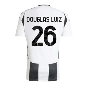 Juventus Douglas Luiz #26 Cheap Home Football Shirt 2024-25 Short Sleeve