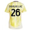 Juventus Douglas Luiz #26 New Away Soccer Shirt for Women 2024-25 Short Sleeve