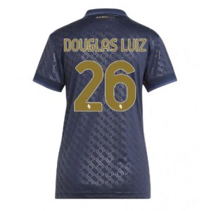 Juventus Douglas Luiz #26 New Third Soccer Shirt for Women 2024-25 Short Sleeve