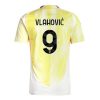Juventus Dusan Vlahovic #9 Cheap Away Football Shirt 2024-25 Short Sleeve
