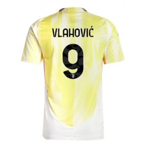 Juventus Dusan Vlahovic #9 Cheap Away Football Shirt 2024-25 Short Sleeve