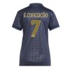 Juventus Francisco Conceicao #7 New Third Soccer Shirt for Women 2024-25 Short Sleeve