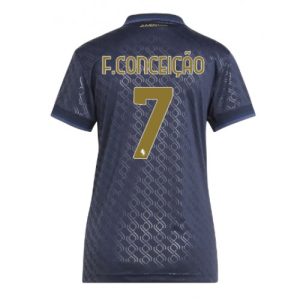 Juventus Francisco Conceicao #7 New Third Soccer Shirt for Women 2024-25 Short Sleeve