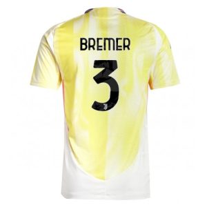 Juventus Gleison Bremer #3 Cheap Away Football Shirt 2024-25 Short Sleeve
