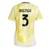 Juventus Gleison Bremer #3 New Away Soccer Shirt for Women 2024-25 Short Sleeve