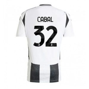 Juventus Juan Cabal #32 Cheap Home Football Shirt 2024-25 Short Sleeve
