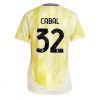 Juventus Juan Cabal #32 New Away Soccer Shirt for Women 2024-25 Short Sleeve