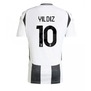 Juventus Kenan Yildiz #10 Cheap Home Football Shirt 2024-25 Short Sleeve