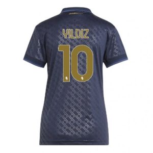 Juventus Kenan Yildiz #10 New Third Soccer Shirt for Women 2024-25 Short Sleeve